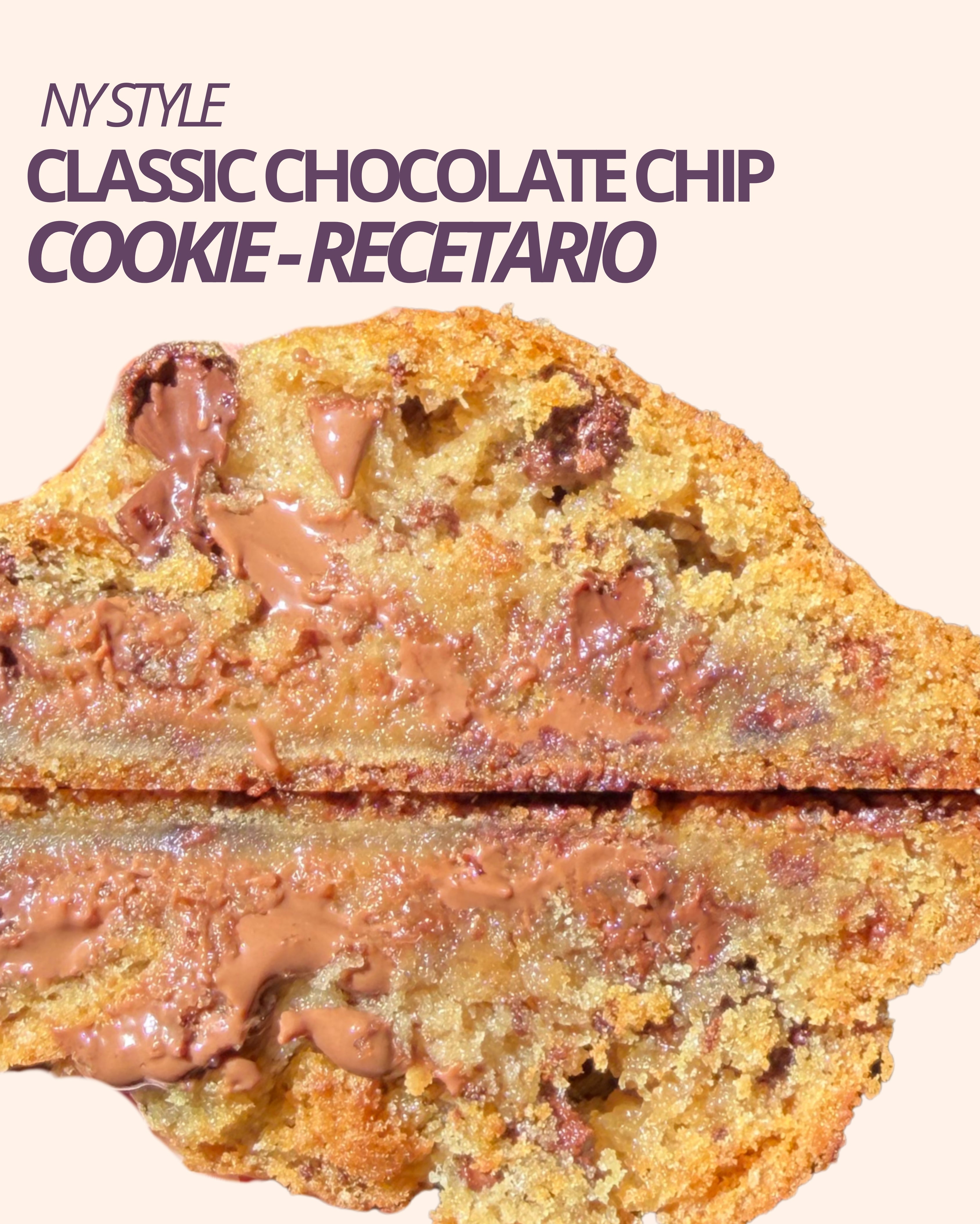 NY STYLE GALLETA DE CHIPS DE CHOCOLATE - RECETARIO